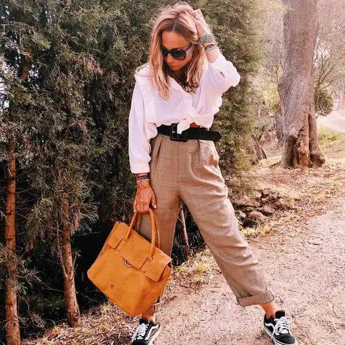 文艺范儿森女背什么包