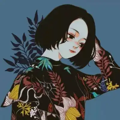 可爱卡通女生头像微信彩