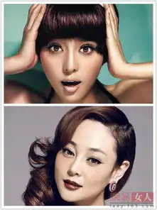 女明星与她的翻版姐妹原装与山寨的容貌对抗
