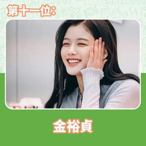 美女外网票选2021年25大最美韩国女演员排行榜,你认识几个