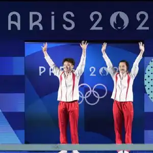 第2金跳水女子双人3米板陈艺文昌雅妮夺冠
