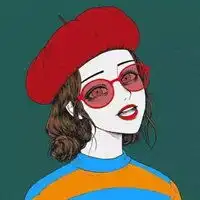 手绘漫画头像女动漫手绘少女头像图片微信头像图片大全