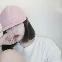 头像女霸气戴帽子口罩许