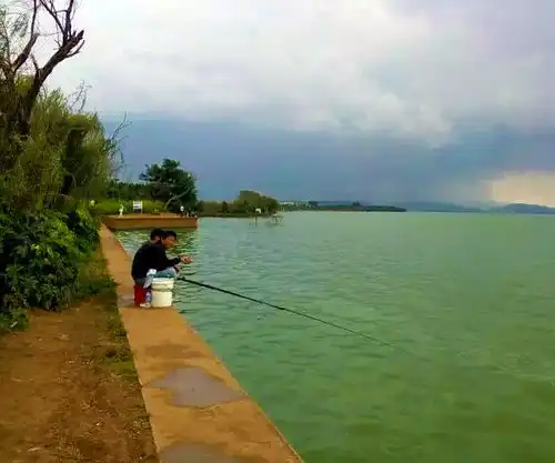 偶然发现这个很差的湿地公园,但里面碧海蓝天可美了
