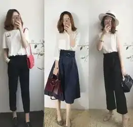 女生白色简约头像演绎