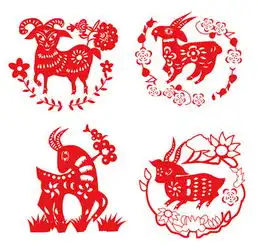 图片免费下载羊剪纸素材羊剪纸模板千图网