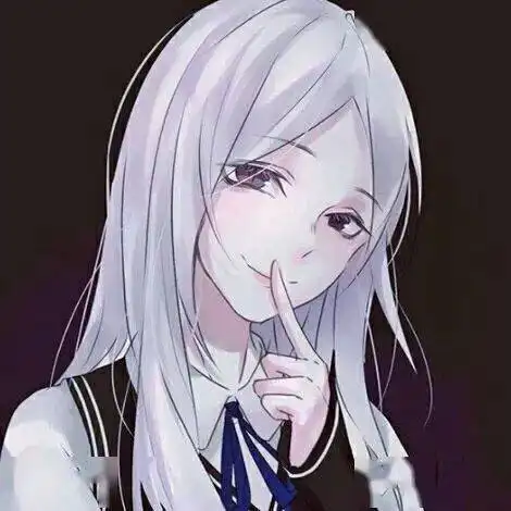 二次元动漫女生头像摸摸小猪头万事不用愁