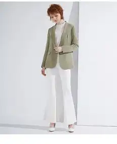 施悦名2019春季新品欧美高端女装气质ol通勤修身显瘦女士西装外套