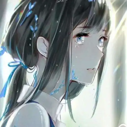 微丧低糖nice女生头像我哪里还敢走近你,你的身边总是有人陪