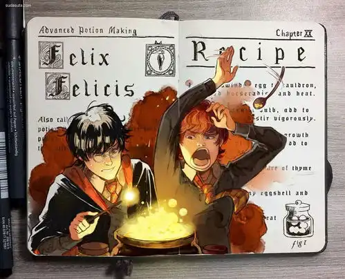 插画师gabrielpicolo365天每天一幅动漫涂鸦,你能做到吗