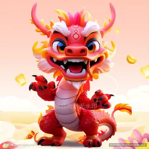 龙年ip形象素材设计图