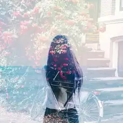 仙女头像梦幻漂亮双重曝