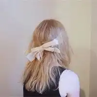 qq头像女生欧美短发蝴蝶