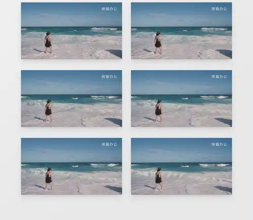 美女站在海水中海浪拍击身体景观实拍视频素材下载mp4格式熊猫办公