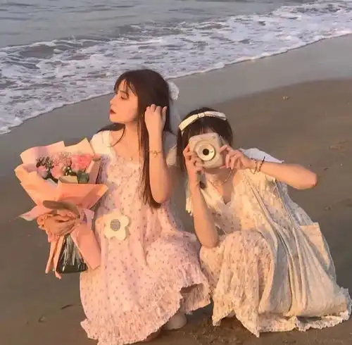 ins原宿风闺蜜头像