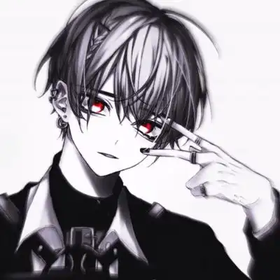 唐崎夜雨调色动漫丧系男头