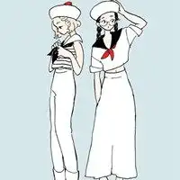 插画动漫女生头像可爱清新微信头像图片大全