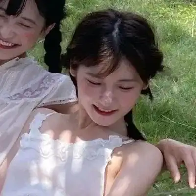 双人闺蜜头像女真人搞怪