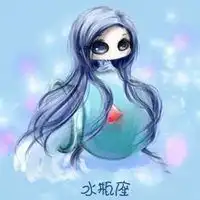 水瓶座头像女生带字微信头像图片大全