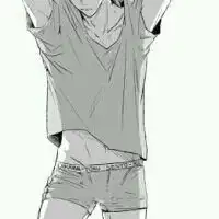 卡通半身手绘qq头像好看的怪我懦弱还不敢冲动