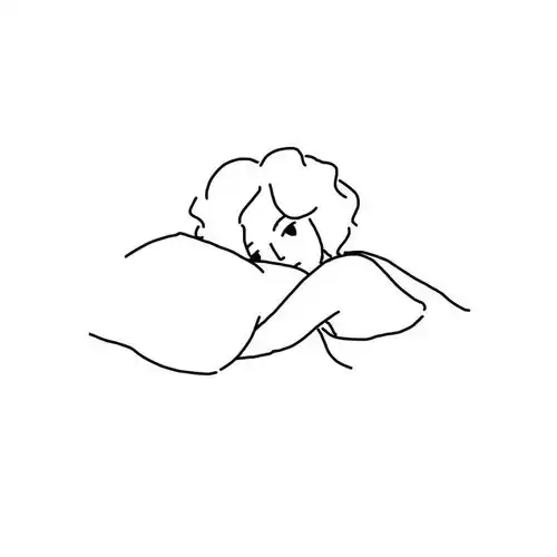 小女孩简笔画头像教程情头