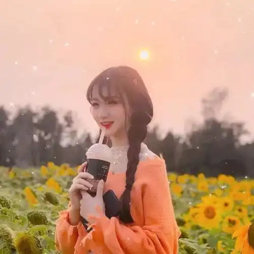 女生头像唯美仙气真人背