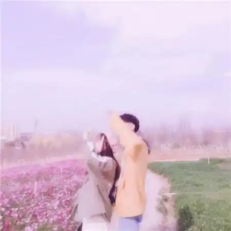 高清唯美情侣头像意境一对,少了你不快乐的的日子太开心