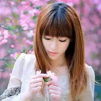 唯美女生qq头像幸福漂亮的女生