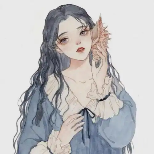 动漫头像幸福因你而在
