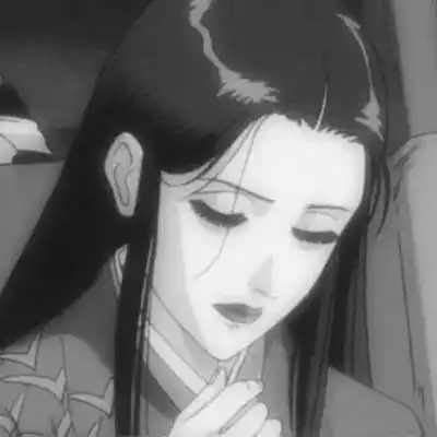 女生头像高冷黑白丧女头像