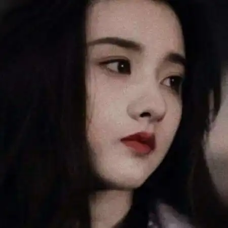 时尚唯美真人女头像,佳人绝世而独立