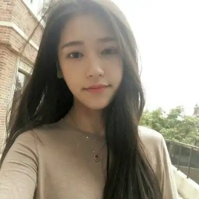 可爱的短发女孩头像真人