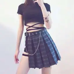 优质女头部位小短裙真人学生下半身超清头像