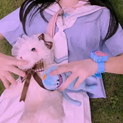 女生头像仙女味粉色部位图小仙女风模糊粉色头像女