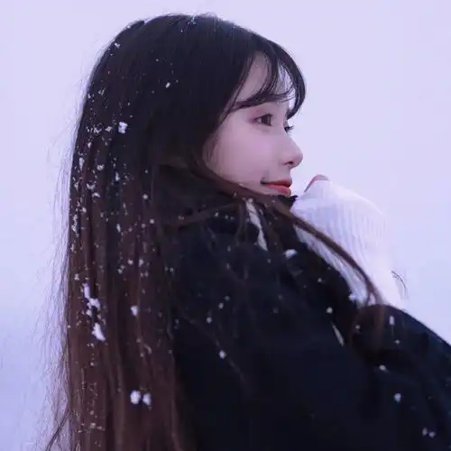 qq侧面头像女生头像唯美