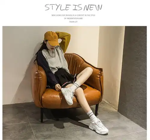 老爹鞋女ins潮网红2020新款春季百搭超火运动休闲小白鞋女鞋k