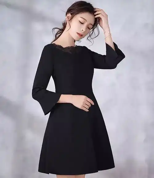 经典颜值小黑裙让你做超优雅女人