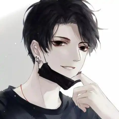 二次元头像男高冷帅气
