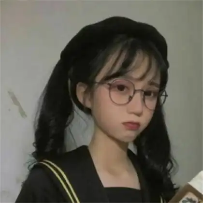 可爱少女头像真人图片衣