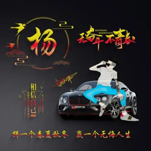 2022微信头像姓氏头像,60张3d高清商务连笔签名头像,有你的吗