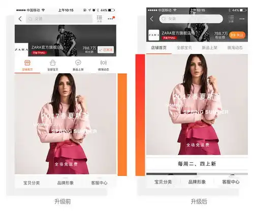 淘宝2017店铺体验和商业价值的设计升级
