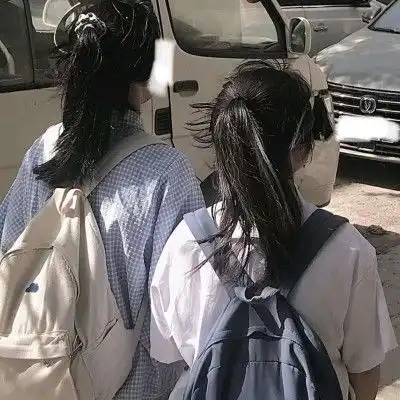 可爱风闺蜜女生头像