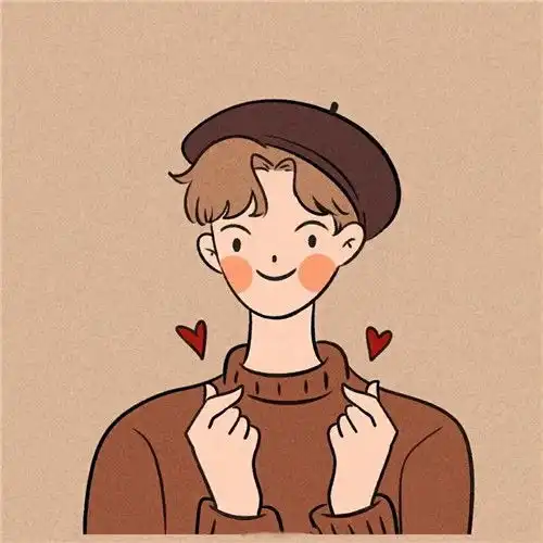 2020新年情侣卡通头像,只要十五没过就是年