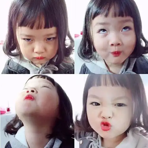 又来骗我生女儿这个6岁的小女孩真是萌坏了