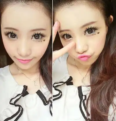 想做大眼美女吗快来跟我学吧