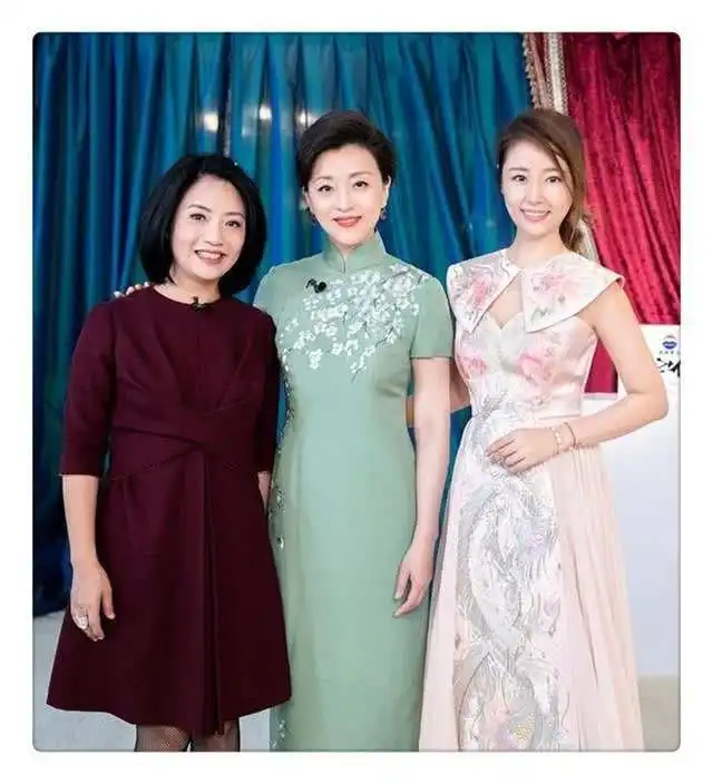 杨澜气质散发全身,林心如在她面前,没资格谈气质