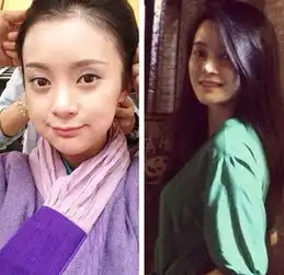 新版神雕侠侣众女星素颜前后对比照pk谁差别最大