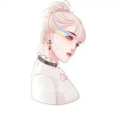 特别好看的手绘女生头像,超霸气的女真人手绘的