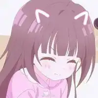 动漫图片可爱呆萌女小女生简单一点的呆萌女图片