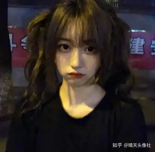 黑色女生头像,人生虽有离别日,山水应有相逢时
